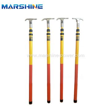 Fiberglass Insulated Telescopic Rod Hot Stick